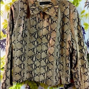 Pamela McCoy leather Jacket